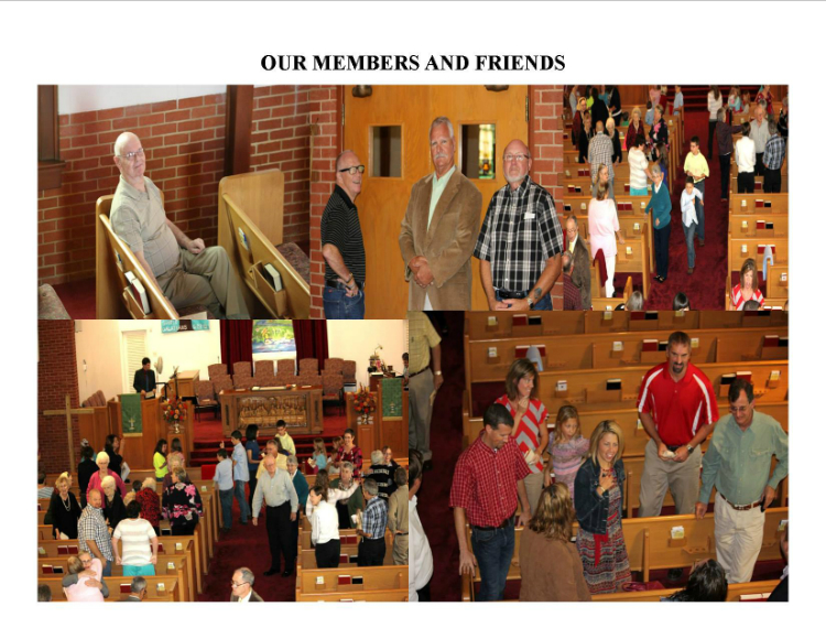 OUR MEMBERS AND FRIENDS 2014